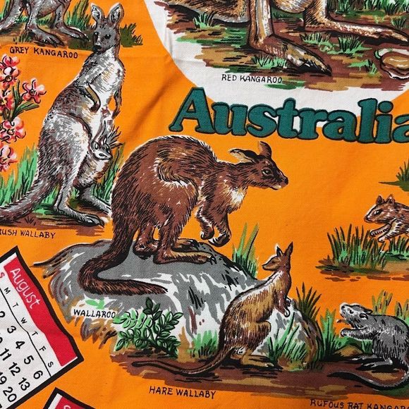 1983 Australian tea towel.  Vintage unused   - Picture 6 of 11